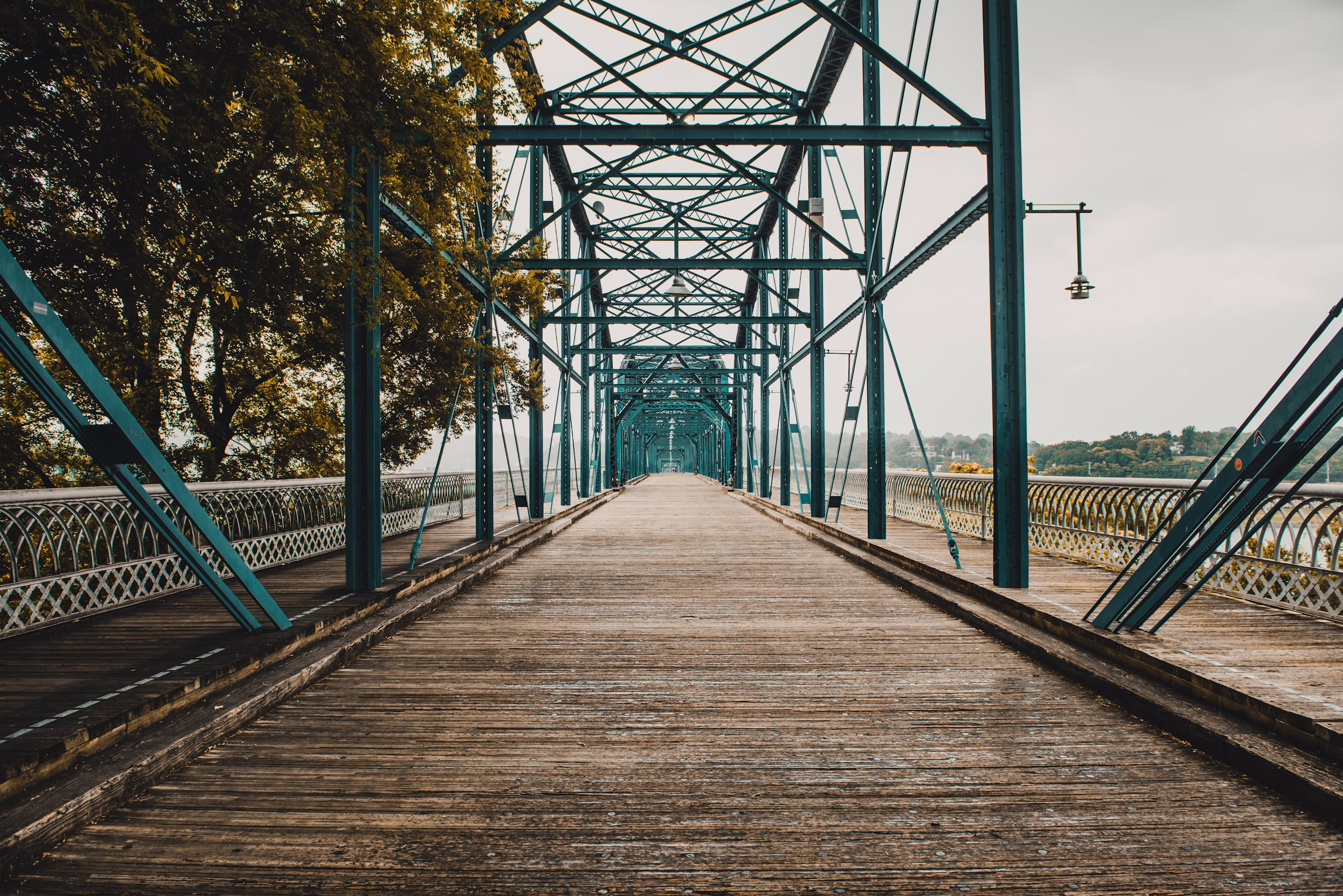Walnut Street Bridge over the Tennessee River in Chattanooga
